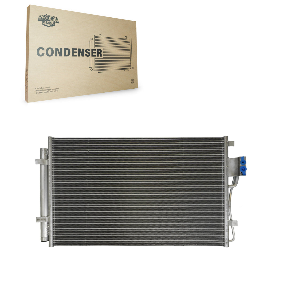 Climatisation Condenseur AC pour Kia Sorento Hyundai Santa Fe GLB-KA3882