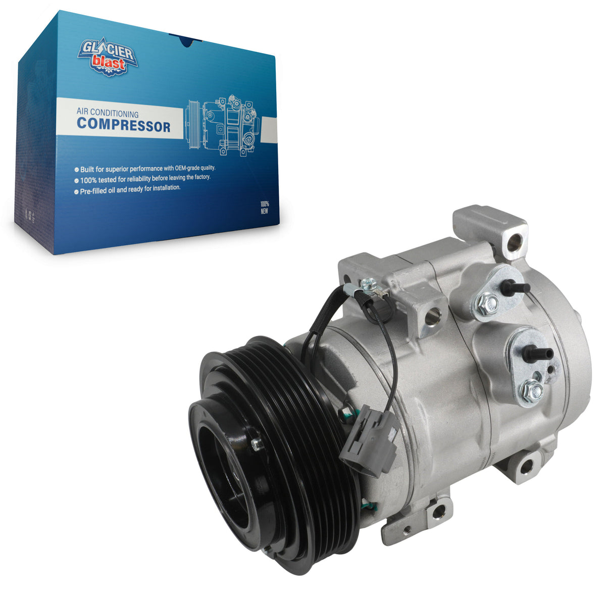 Climatiseur Compresseur AC avec embrayage pour Mazda CX-7 GLB-MZ12908