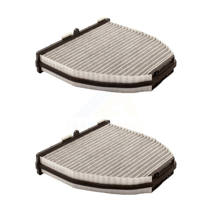 Filtre à air d'habitacle (paquet de 2) pour Mercedes-Benz C300 GLK350 GLK250 E350 C350 C250 G