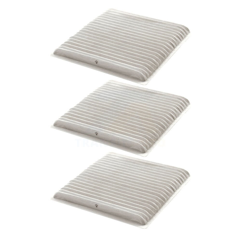 Filtre à air d'habitacle (paquet de 3) pour Toyota Sienna Subaru 4Runner FJ Cruiser Prius MPV