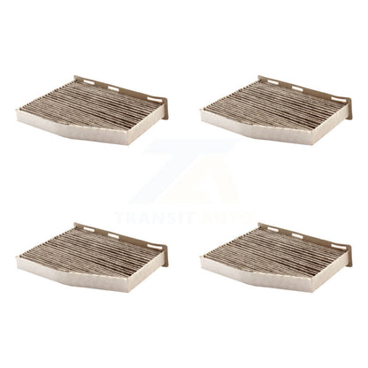 Filtre à air d'habitacle (paquet de 4) pour Volkswagen Jetta Tiguan Golf Passat Audi Beetle Q