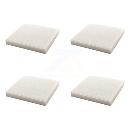 Filtre à air d'habitacle (paquet de 4) pour Honda Civic CR-V HR-V adapté à Acura Odyssey RDX MDX