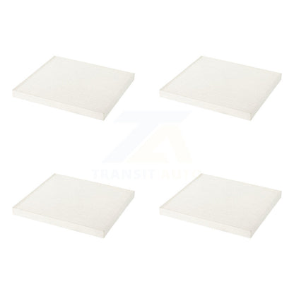 Filtre à air d'habitacle (paquet de 4) pour Nissan Micra Versa Note NV200 Chevrolet City
