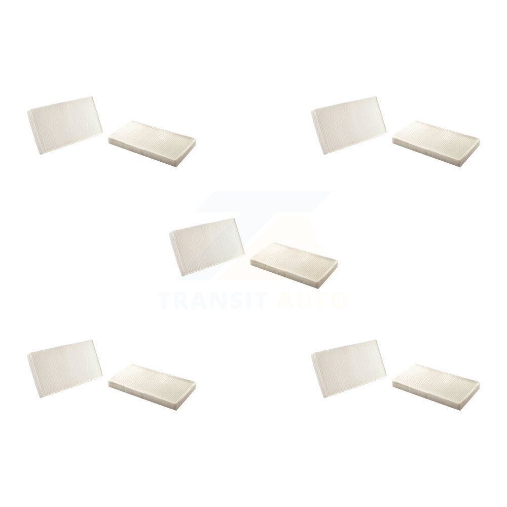 Filtre à air d'habitacle (paquet de 5) pour Chevrolet GMC Silverado 1500 Sierra 2500 HD 3500