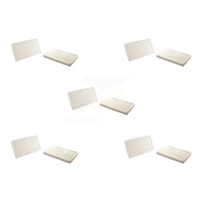 Filtre à air d'habitacle (paquet de 5) pour Chevrolet GMC Silverado 1500 Sierra 2500 HD 3500