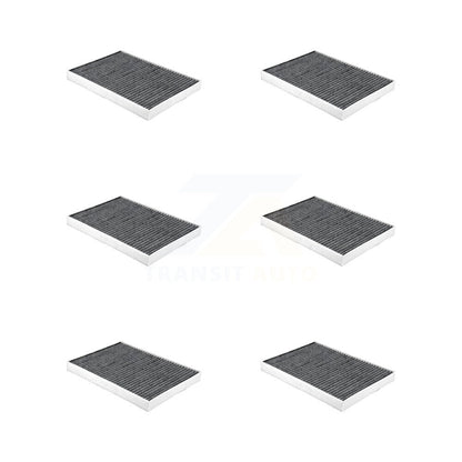 Filtre à air d'habitacle (paquet de 6) pour Audi Q5 Q7 A4 Quattro Porsche Cayenne A5 Sportbac