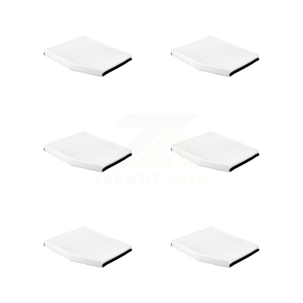 Filtre à air d'habitacle (paquet de 6) pour Ford Transit-250 Transit-150 Transit-350 HD