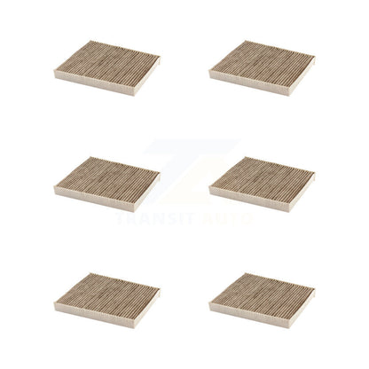 Filtre à air d'habitacle (paquet de 6) pour Chevrolet GMC Silverado 1500 Sierra Equinox Buick