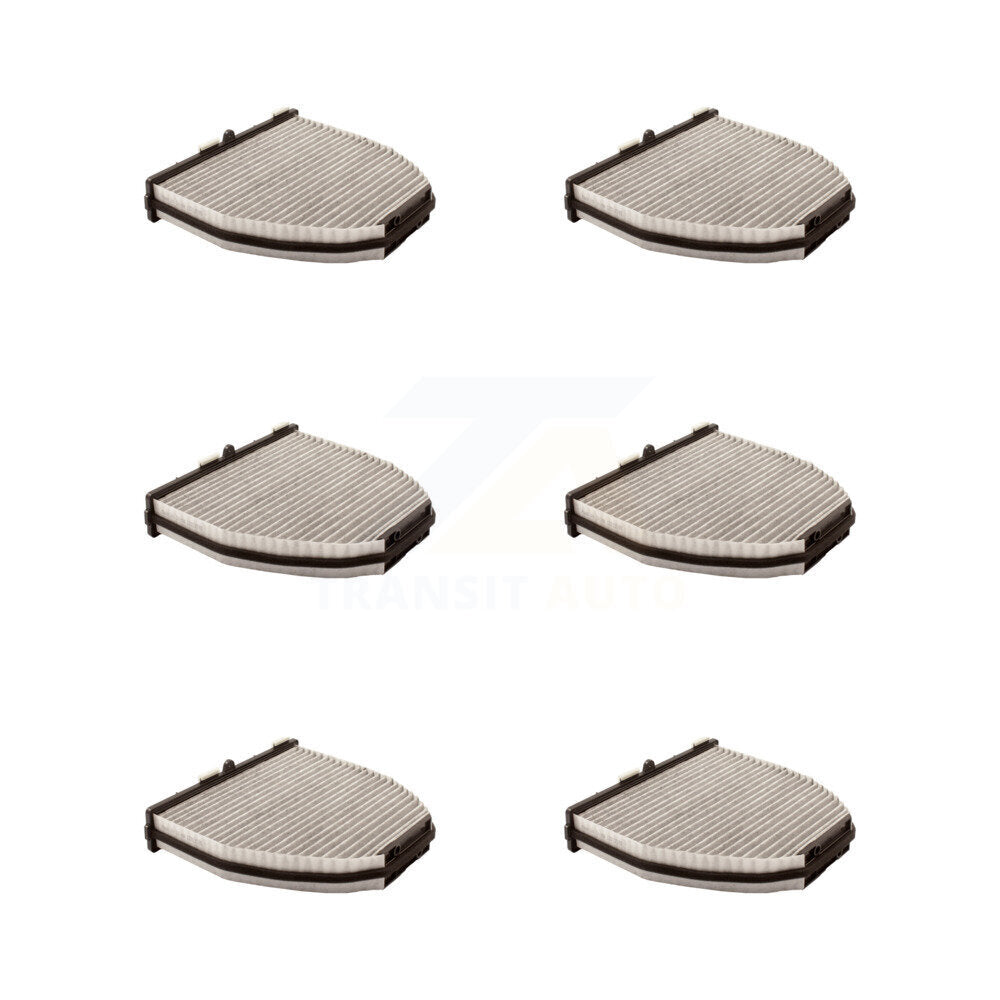 Filtre à air d'habitacle (paquet de 6) pour Mercedes-Benz C300 GLK350 GLK250 E350 C350 C250 G