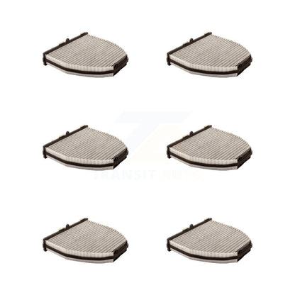 Filtre à air d'habitacle (paquet de 6) pour Mercedes-Benz C300 GLK350 GLK250 E350 C350 C250 G