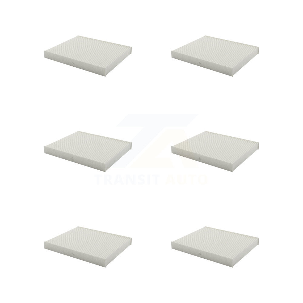 Filtre à air d'habitacle (paquet de 6) pour Hyundai Elantra Kia Forte Rio Forte5 GT Accent