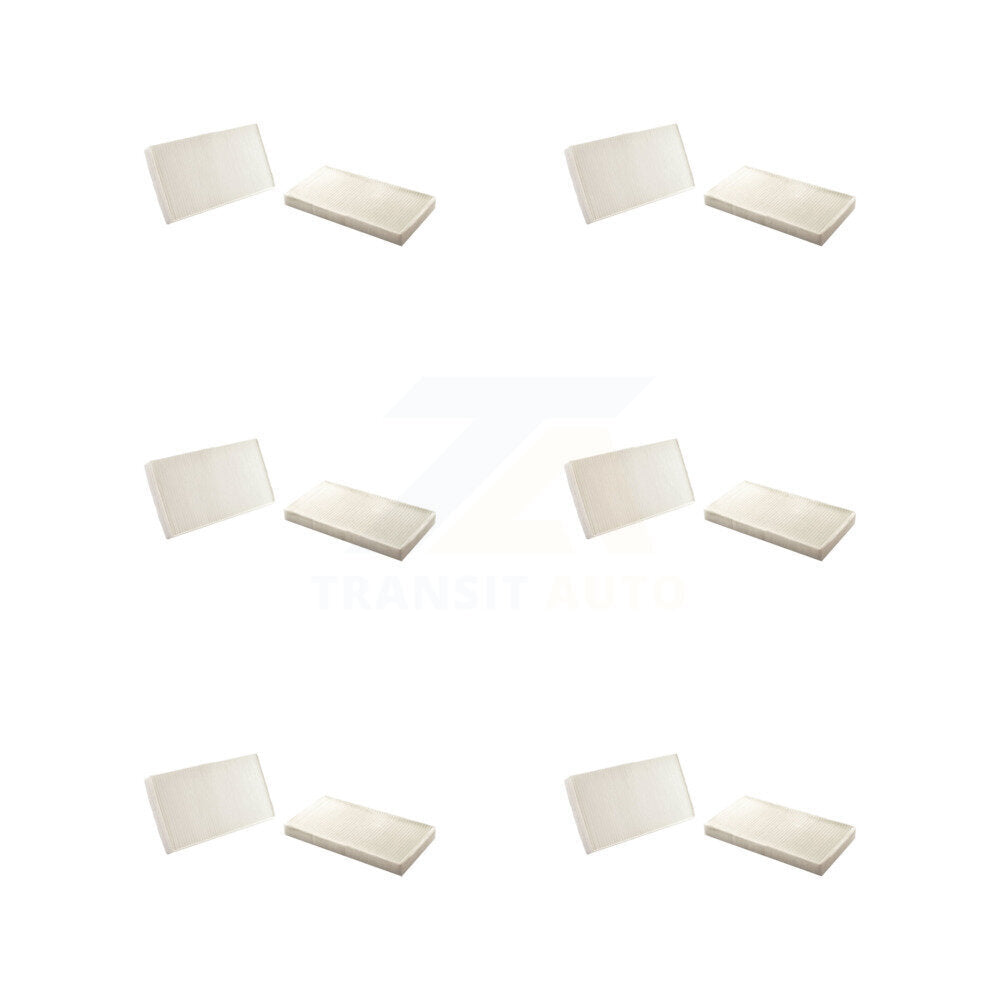 Filtre à air d'habitacle (paquet de 6) pour Chevrolet GMC Silverado 1500 Sierra 2500 HD 3500