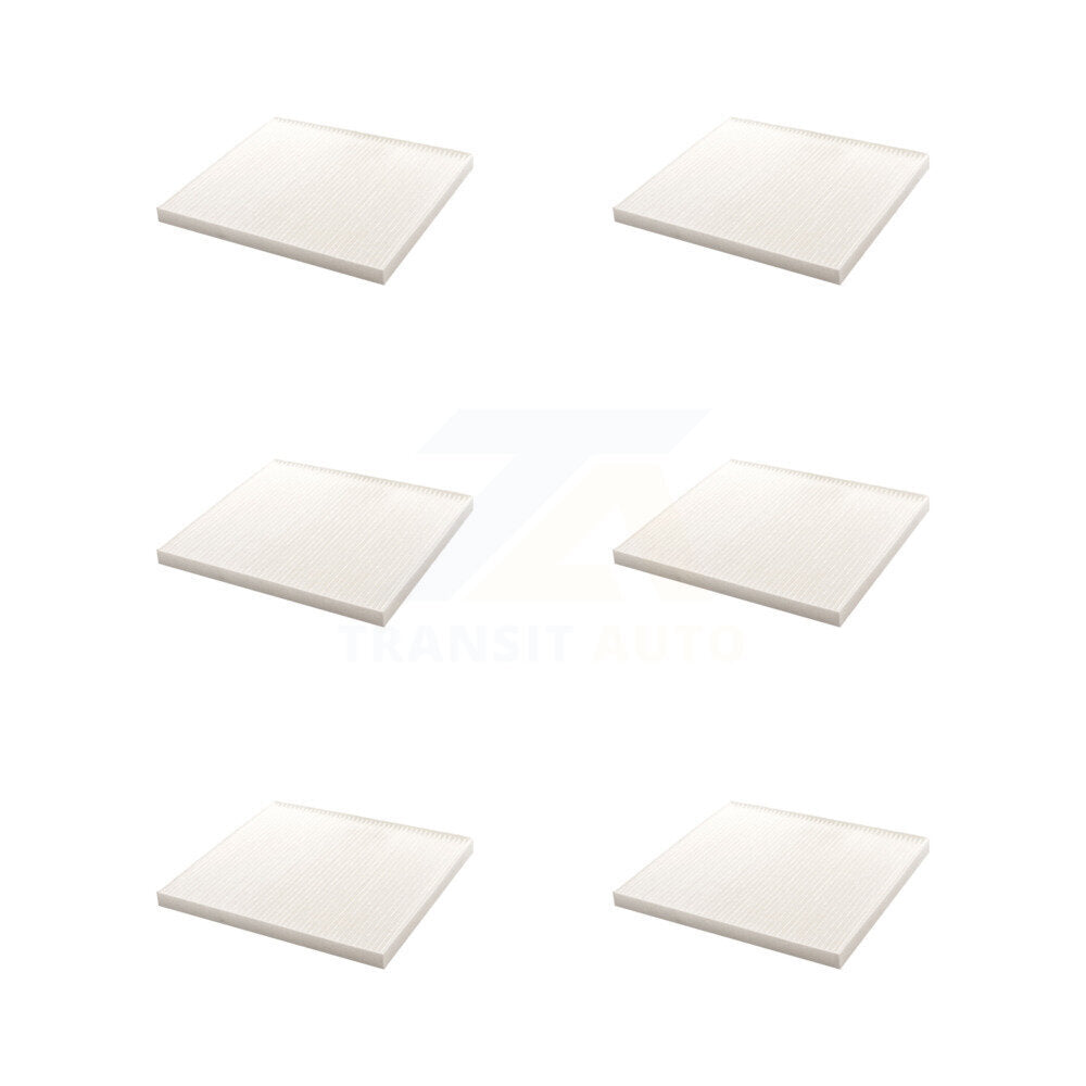 Filtre à air d'habitacle (paquet de 6) pour Hyundai Kia Accent Tucson Rio Sportage Rondo Fort