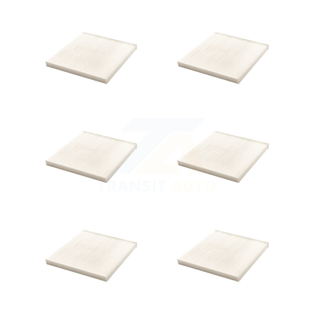 Filtre à air d'habitacle (paquet de 6) pour Toyota Tacoma Pontiac Vibe Dodge Dart 4Runner