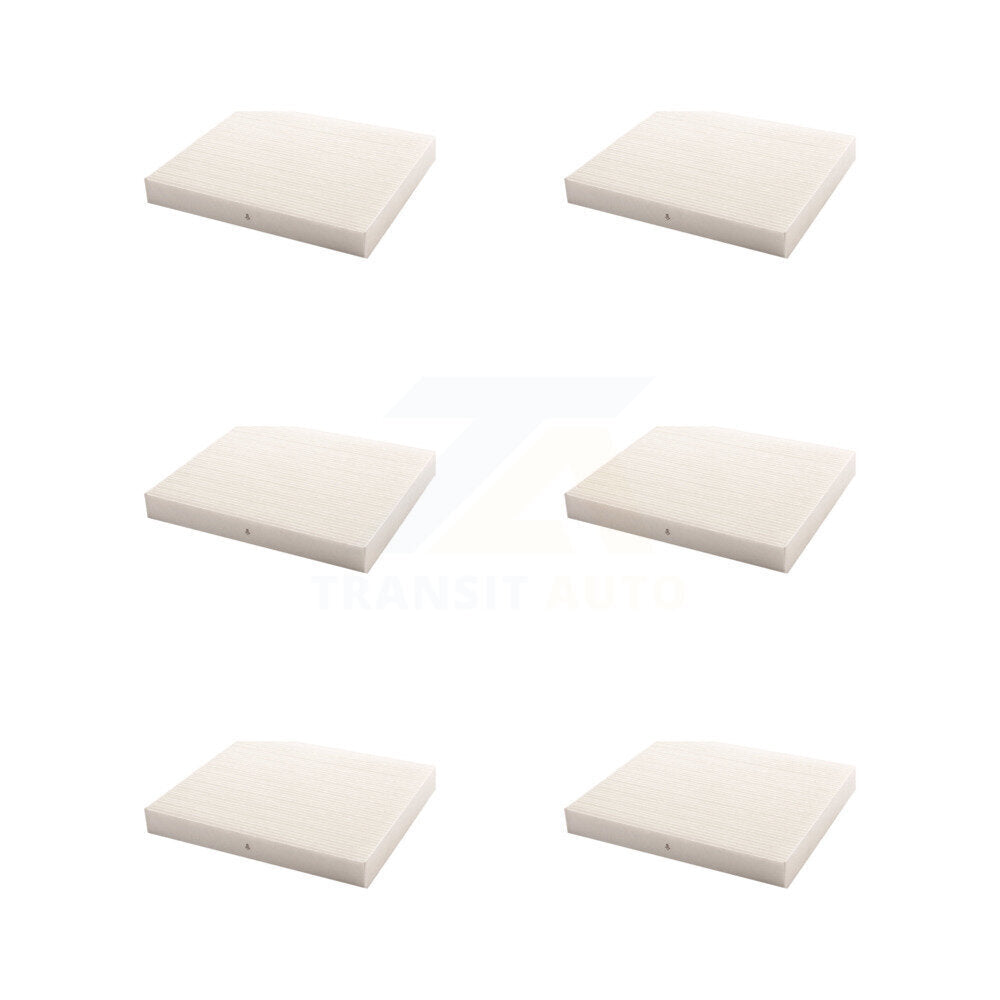 Filtre à air d'habitacle (paquet de 6) pour Hyundai Santa Fe Sonata Kia Optima Azera Magentis