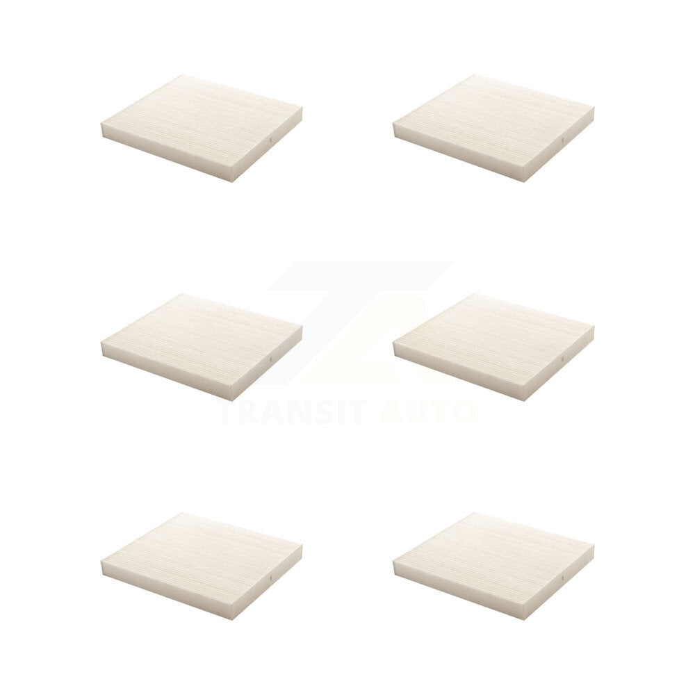 Filtre à air d'habitacle (paquet de 6) pour Hyundai Santa Fe Sonata Kia Optima Azera Magentis
