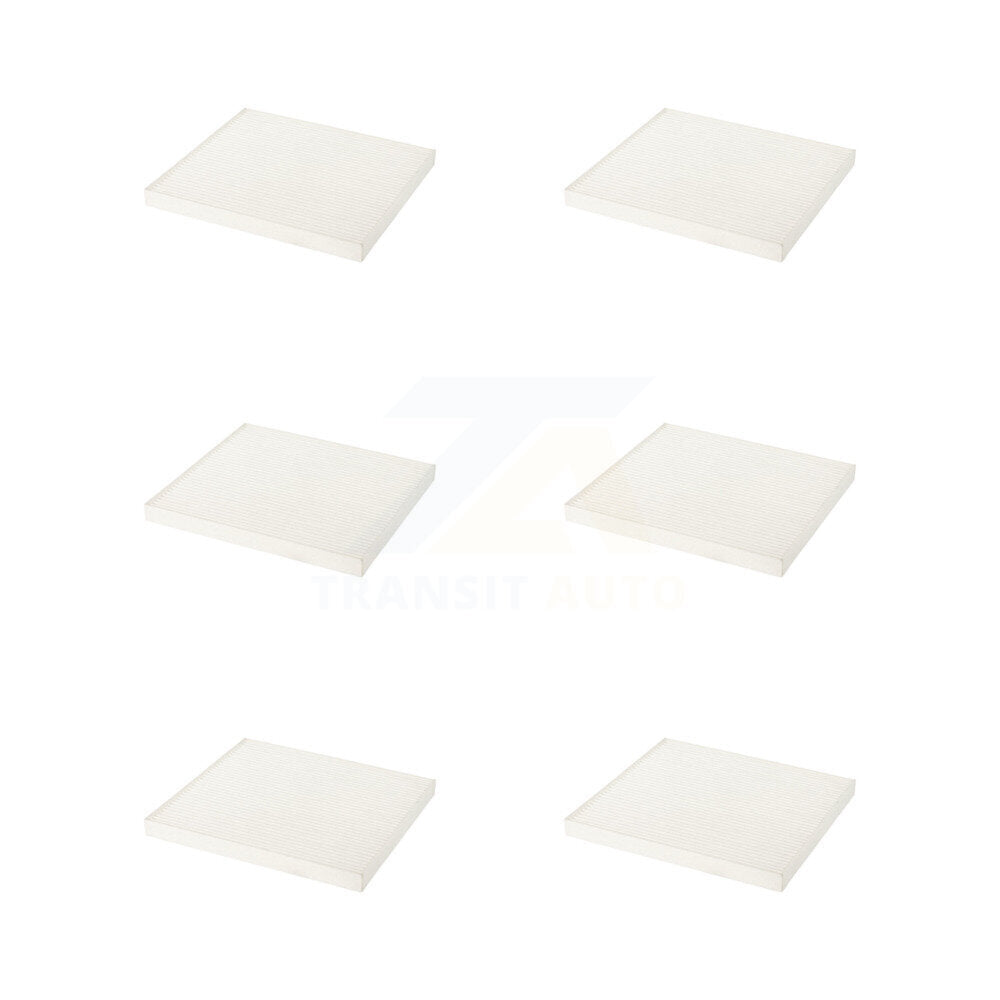 Filtre à air d'habitacle (paquet de 6) pour Nissan Micra Versa Note NV200 Chevrolet City