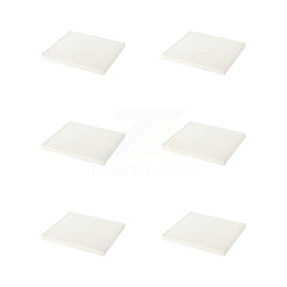 Filtre à air d'habitacle (paquet de 6) pour Nissan Micra Versa Note NV200 Chevrolet City