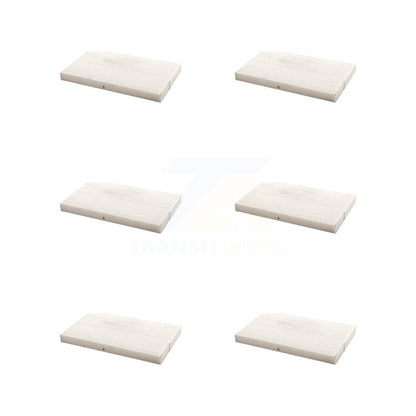 Filtre à air d'habitacle (paquet de 6) pour Nissan Sentra LEAF Juke Cube K54-100646