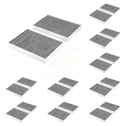 Filtre à air d'habitacle (paquet de 10) pour Mercedes-Benz S550 S450 CL550 S350 S63 AMG CL63