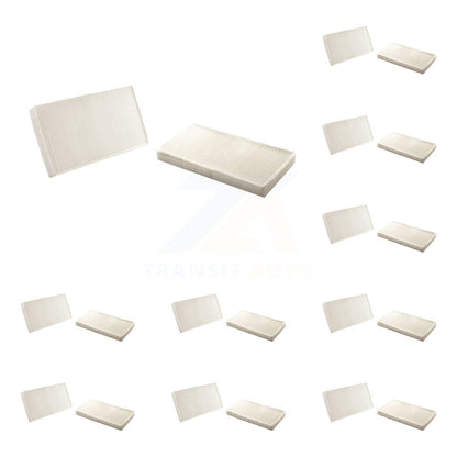Filtre à air d'habitacle (paquet de 10) pour Chevrolet GMC Silverado 1500 Sierra 2500 HD 3500