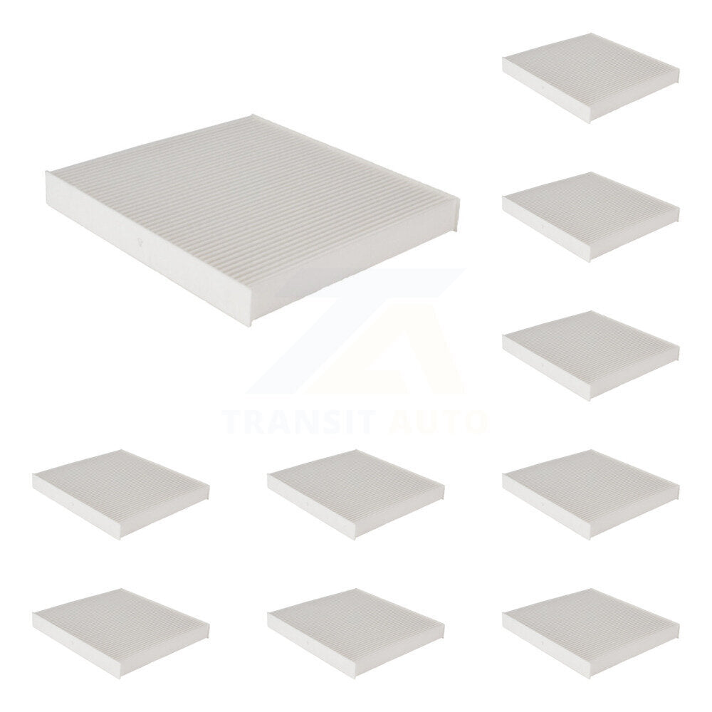 Filtre à air d'habitacle (paquet de 10) pour GMC Chevrolet Sierra 1500 Silverado 2500 HD 3500