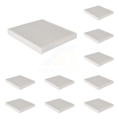 Filtre à air d'habitacle (paquet de 10) pour GMC Chevrolet Sierra 1500 Silverado 2500 HD 3500
