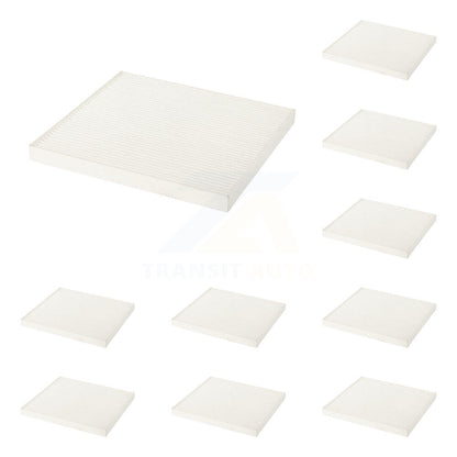 Filtre à air d'habitacle (paquet de 10) pour Nissan Micra Versa Note NV200 Chevrolet City