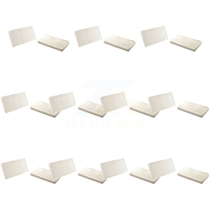 Filtre à air d'habitacle (paquet de 11) pour Chevrolet GMC Silverado 1500 Sierra 2500 HD 3500