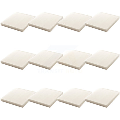 Filtre à air d'habitacle (paquet de 12) pour Ram 1500 Classic 2500 3500 Mazda CX-7 Jeep 6 L