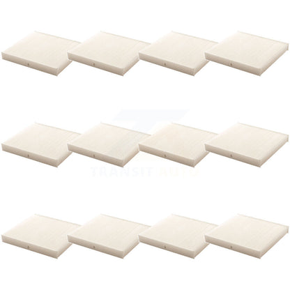 Filtre à air d'habitacle (paquet de 12) pour Mitsubishi Outlander RVR Lancer Nissan Eclipse