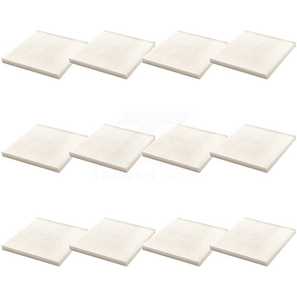 Filtre à air d'habitacle (paquet de 12) pour Toyota Tacoma Pontiac Vibe Dodge Dart 4Runner