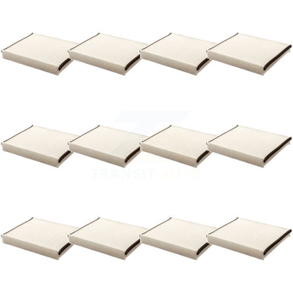 Filtre à air d'habitacle (paquet de 12) pour Ford Escape Focus Transit Connect EcoSport MKC G