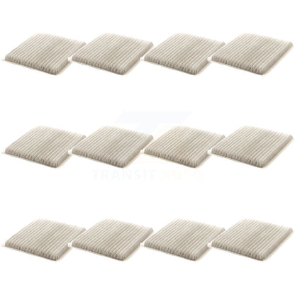 Filtre à air d'habitacle (paquet de 12) pour Ford Edge Lincoln MKX Mazda CX-9 MKZ MKS MKT