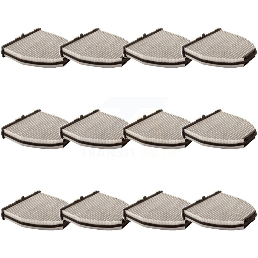 Filtre à air d'habitacle (paquet de 12) pour Mercedes-Benz C300 GLK350 GLK250 E350 C350 C250