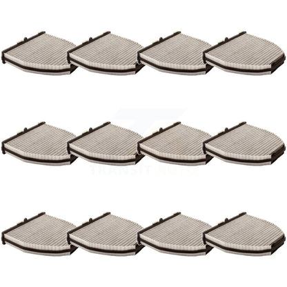 Filtre à air d'habitacle (paquet de 12) pour Mercedes-Benz C300 GLK350 GLK250 E350 C350 C250