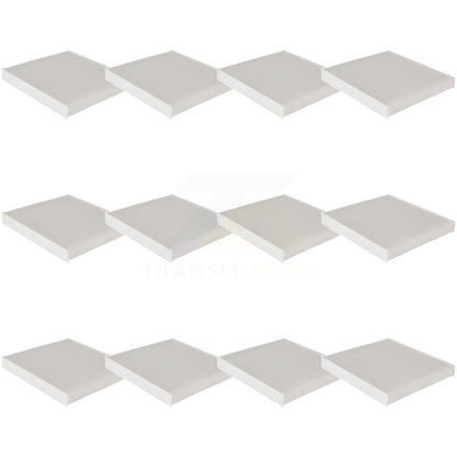 Filtre à air d'habitacle (paquet de 12) pour GMC Chevrolet Sierra 1500 Silverado 2500 HD 3500