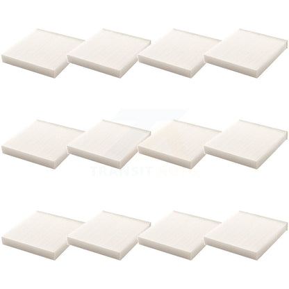 Filtre à air d'habitacle (paquet de 12) pour Honda Fit Subaru BRZ Scion FR-S Toyota 86 GR86