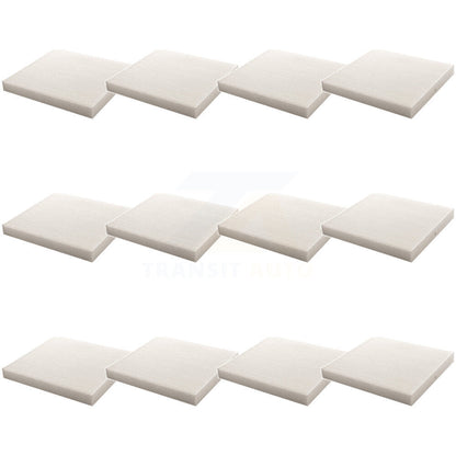 Filtre à air d'habitacle (paquet de 12) pour Honda Civic CR-V Acura Accord Odyssey Pilot MDX