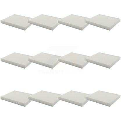 Filtre à air d'habitacle (paquet de 12) pour Hyundai Elantra Kia Forte Rio Forte5 GT Accent