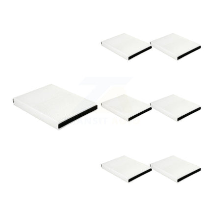 Filtre à air d'habitacle (paquet de 7) pour Mercedes-Benz C300 GLC300 ML350 C43 AMG GLE400 E6