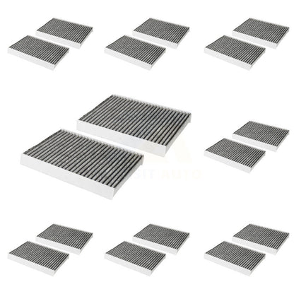 Filtre à air d'habitacle (paquet de 8) pour BMW 535i xDrive 528i 750i 550i 535d 650i 750Li M5