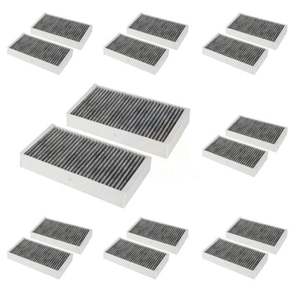 Filtre à air d'habitacle (paquet de 8) pour Mercedes-Benz ML350 ML320 GL350 R350 GL320 GL450