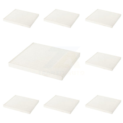 Filtre à air d'habitacle (paquet de 8) pour Nissan Micra Versa Note NV200 Chevrolet City