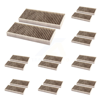 Filtre à air d'habitacle (paquet de 9) pour Nissan TITAN Armada XD NV2500 INFINITI QX56 NV350