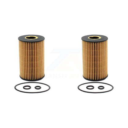 Filtre à huile à cartouche moteur (paquet de 2) pour Volkswagen Passat 2.0L 2012-2014