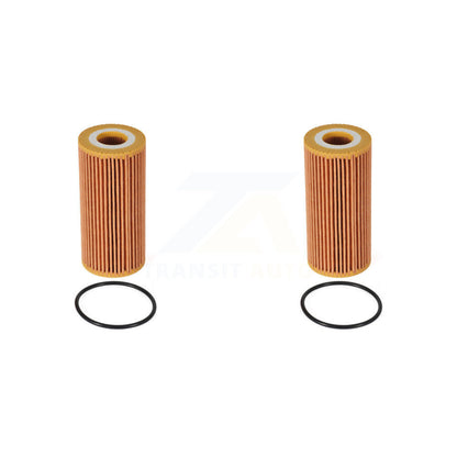 Filtre à huile à cartouche moteur (paquet de 2) pour Volkswagen Audi Jetta Tiguan Atlas Q5