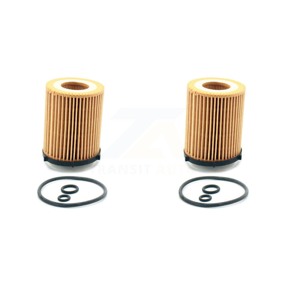 Filtre à huile à cartouche moteur (paquet de 2) pour Mercedes-Benz GLC300 C300 GLA250 CLA25