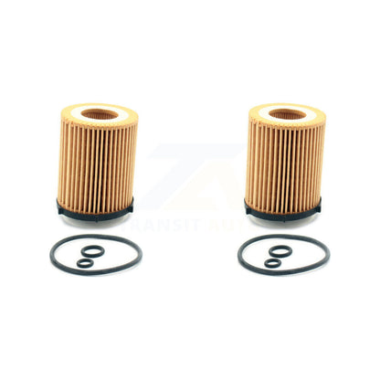 Filtre à huile à cartouche moteur (paquet de 2) pour Mercedes-Benz GLC300 C300 GLA250 CLA25