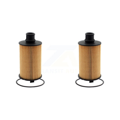 Filtre à huile à cartouche moteur (paquet de 2) pour Land Rover Jaguar Range Sport f-pace X